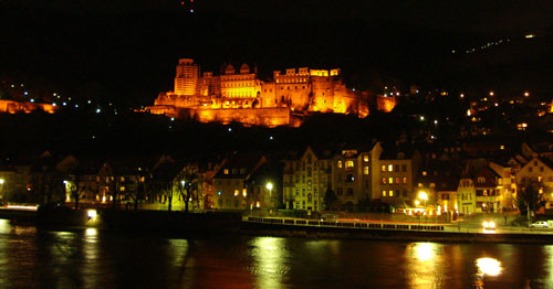 Heidelberg de noche